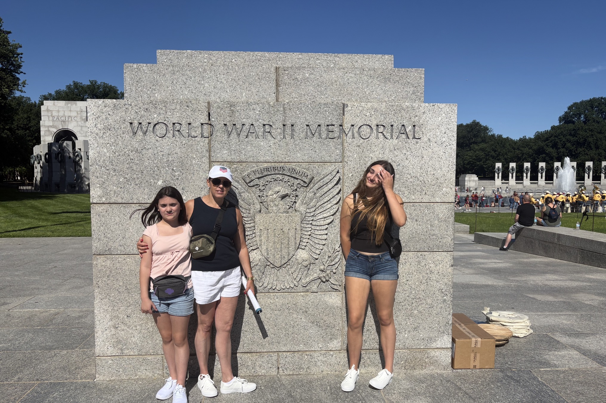 Butterfly at the World War II Memorial