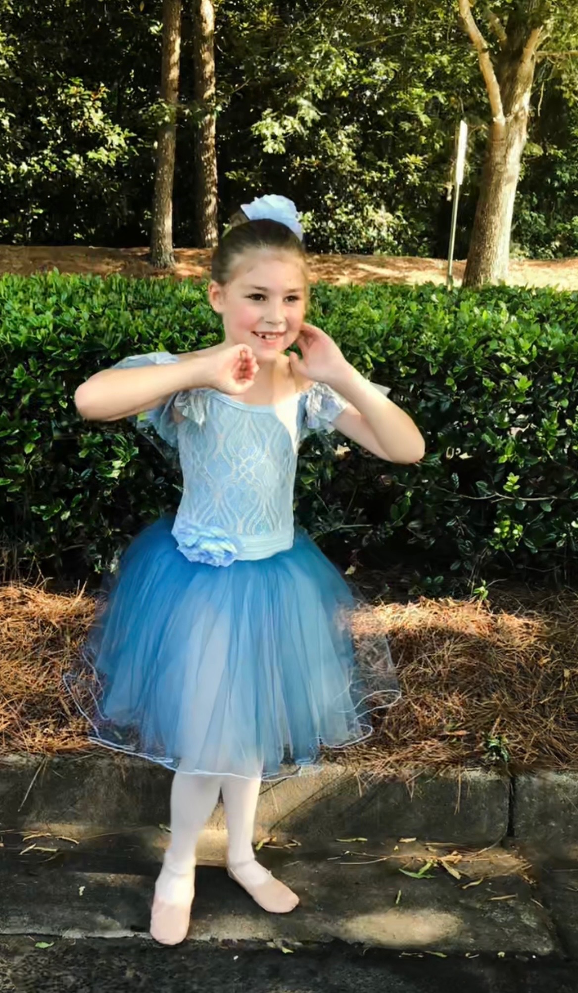 Lemonade in a ballet costume